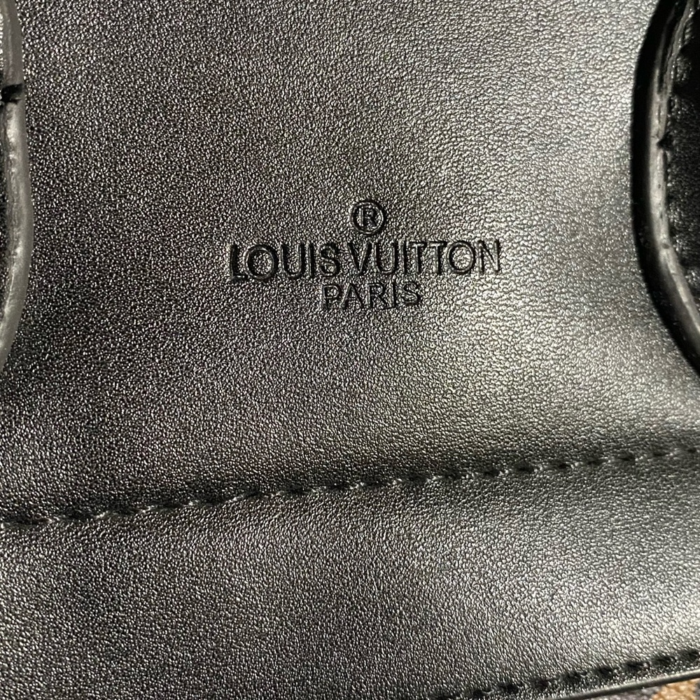 Louis Vuitton Black and Brown Monogram Satchel - Picture 3 of 8